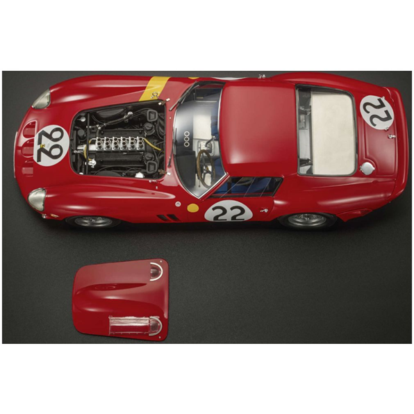 Decalcomanie ALO Decals Per Ferrari 250 GTO, Le Mans 1962 #22, Scala 1:43, Eld&eacute;/Beurlys